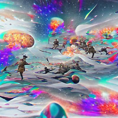 World War 2: Holographic Cosmic Illustration