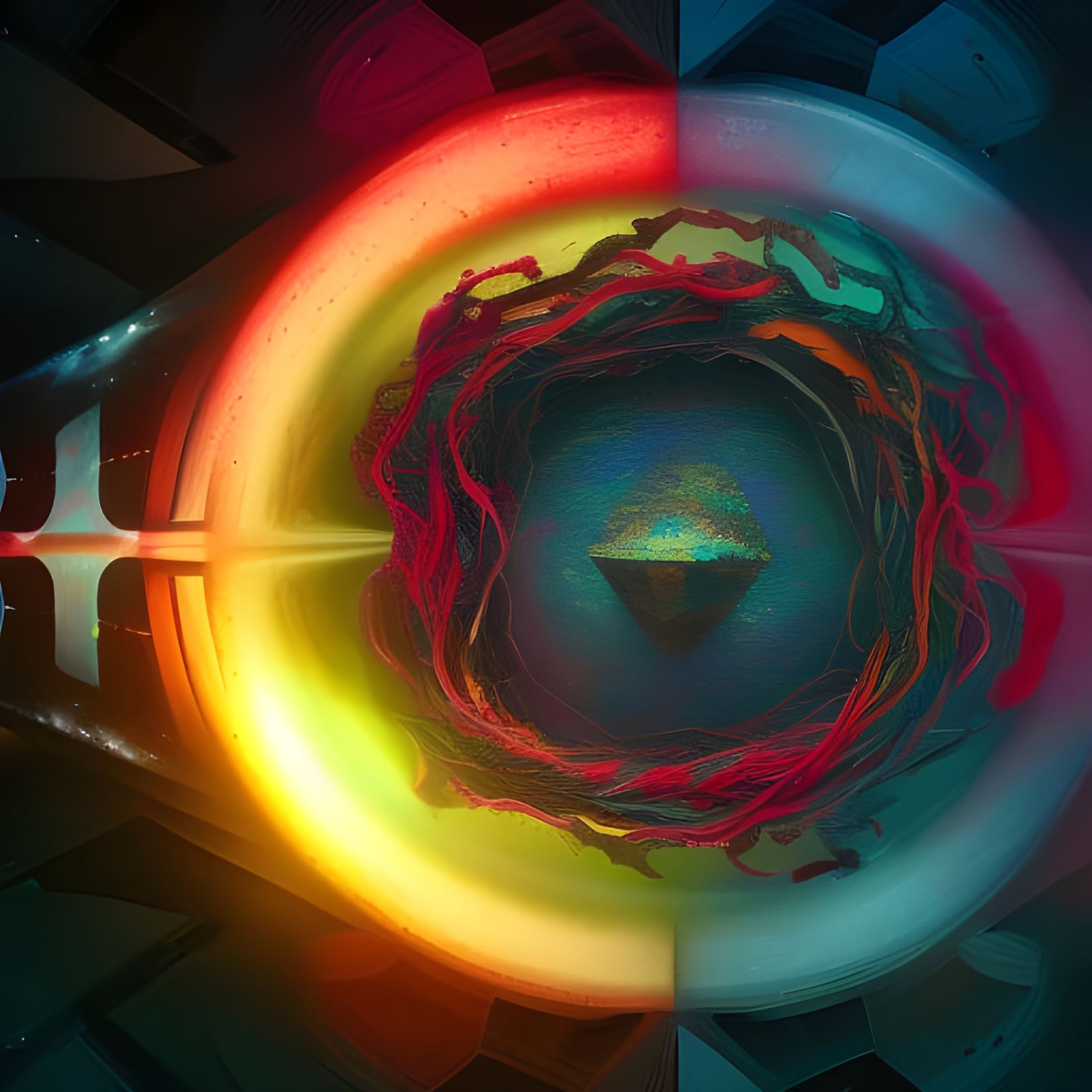 Geometric Portal: A Journey Through Time and Space