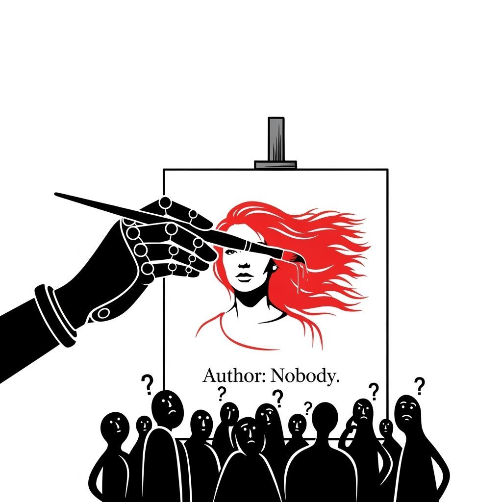 Robotic Arm Paints Portrait, Shepard Fairey Style