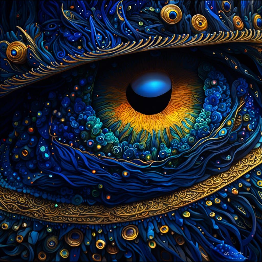 Blue Ocean Eye