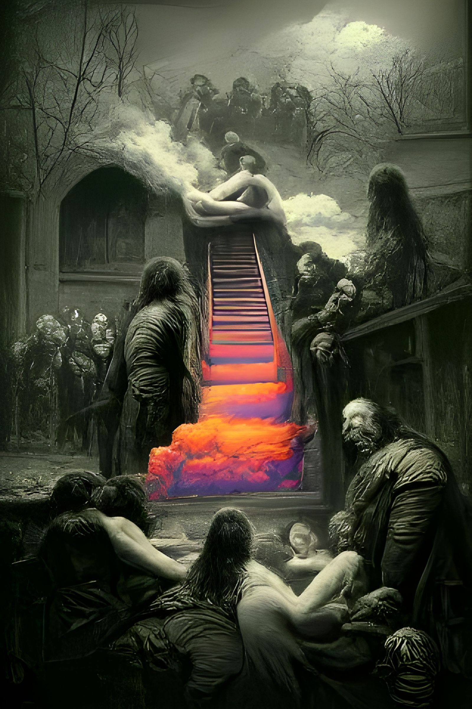 AI Generated Image from Empty Prompt