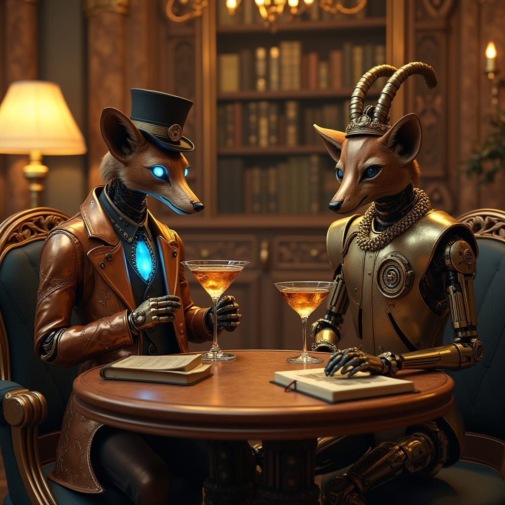 Steampunk Sahara Oasis Gathering