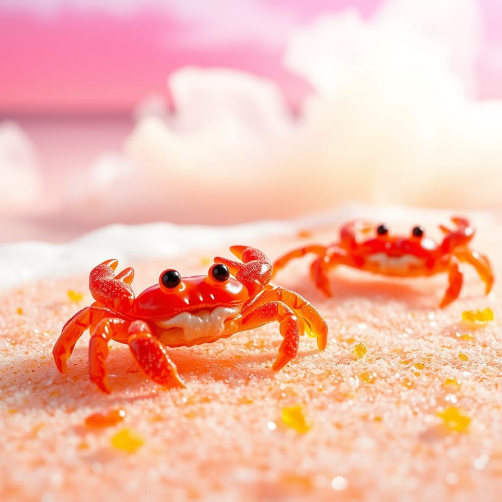 Candy Crabs on Sparkling Sugar Shore