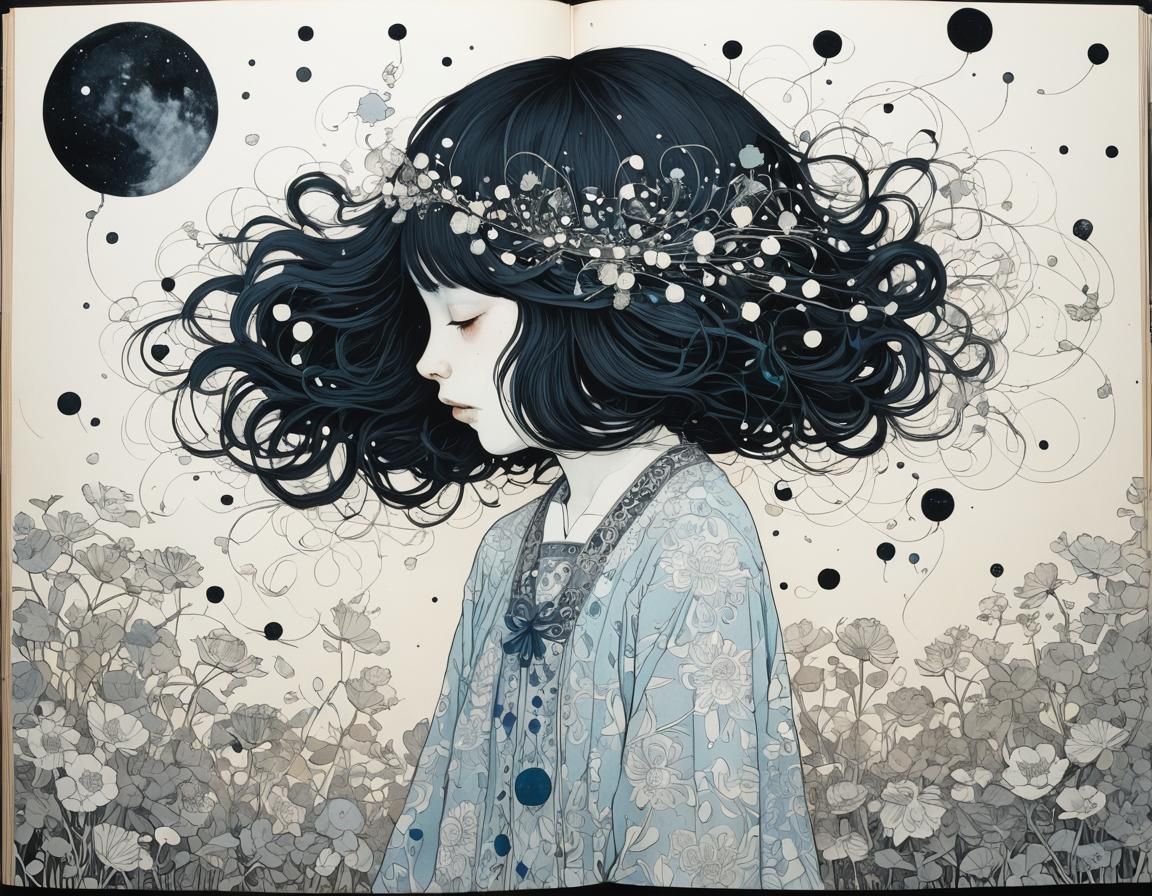 Dreamscapes in Whimsical Illustration Style