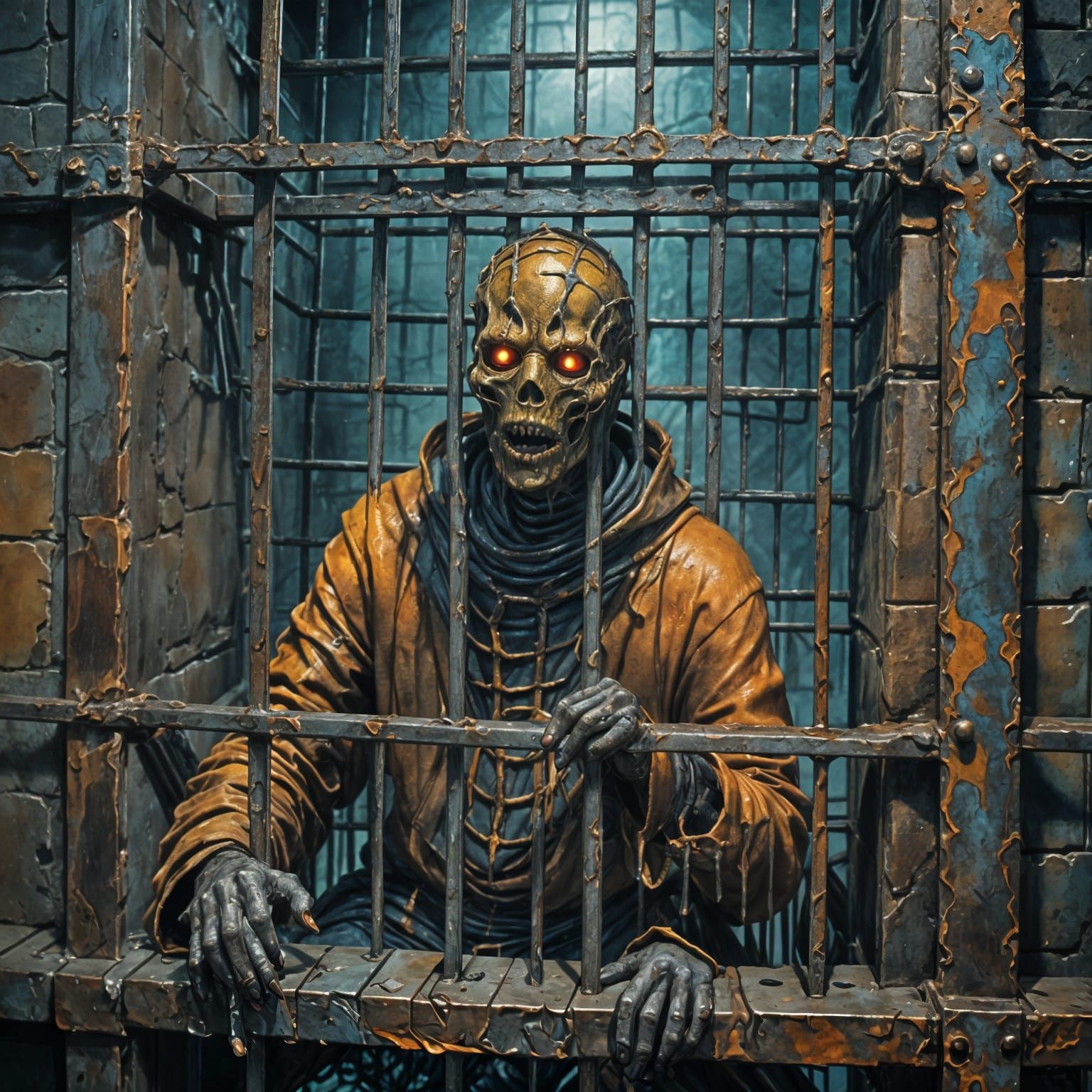 Oozing Inmate: Fantasy Concept Art in Unreal Engine