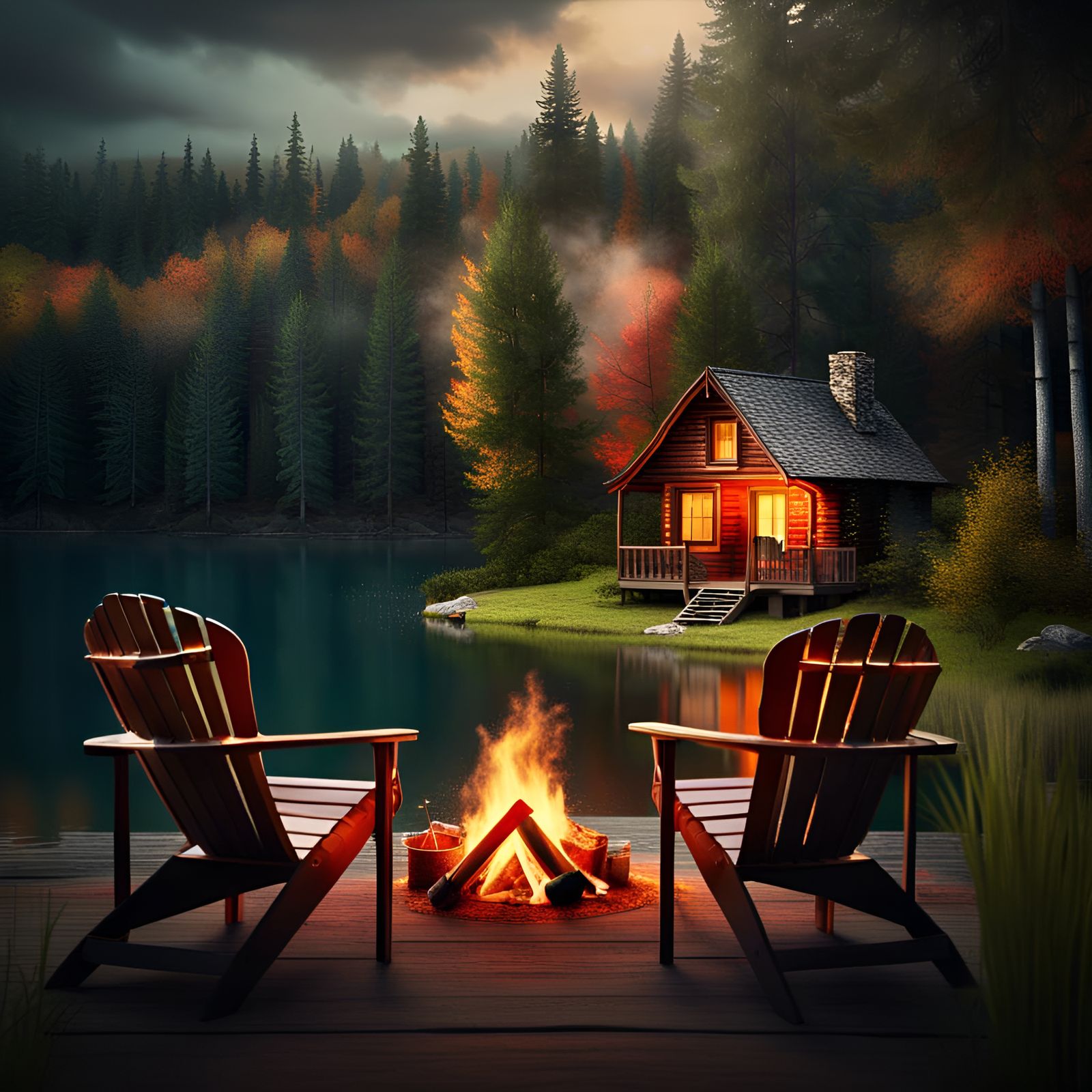 Cabin by the Lake