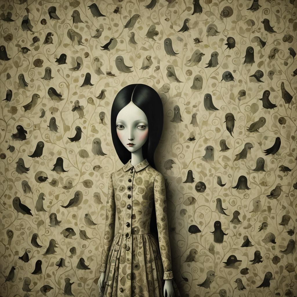 Whistling Girl in Haunted Guest Bedroom