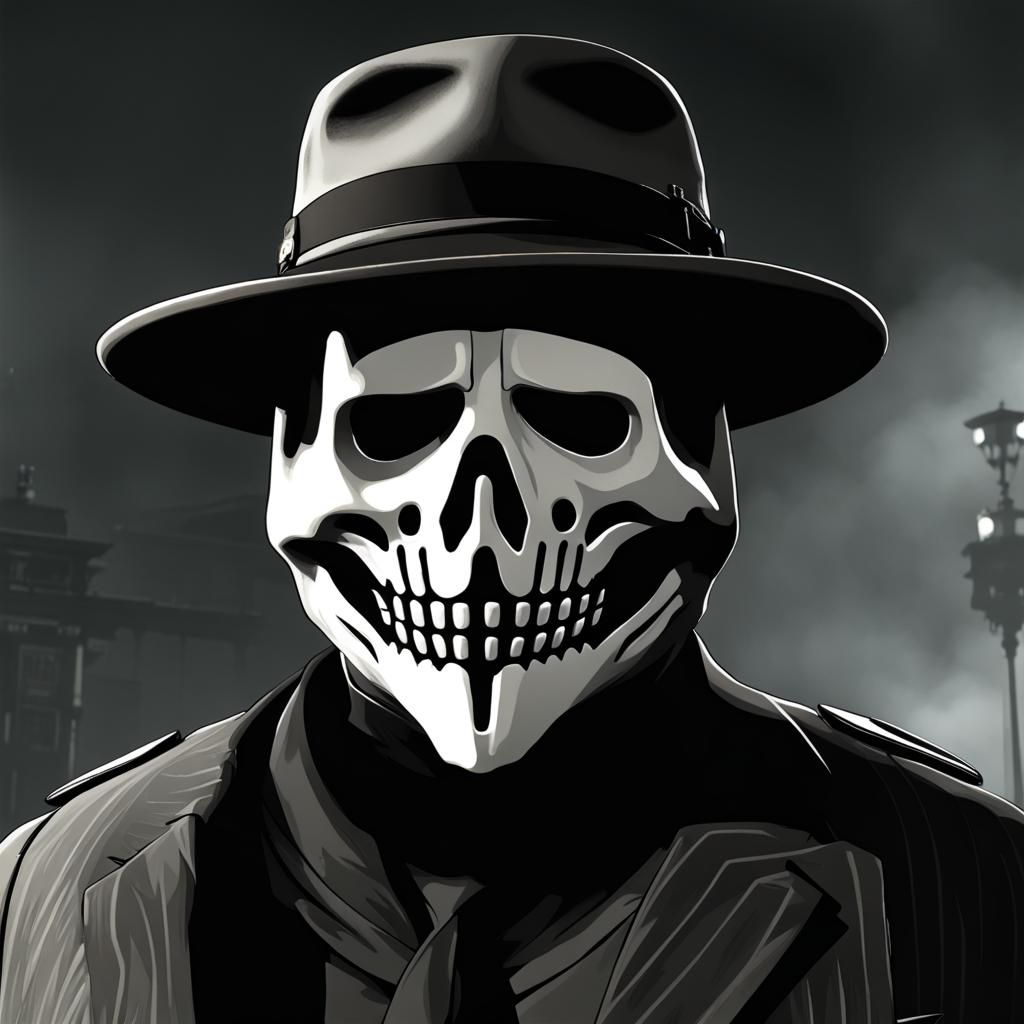 Ghost Mask Mafia Boss: Call of Duty Inspired