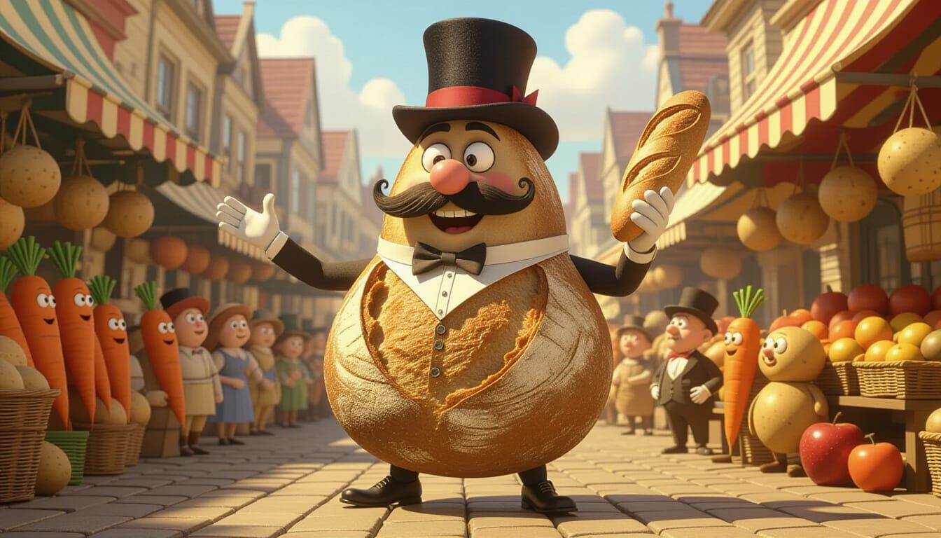 Sentient Sourdough Loaf Rules Victorian Market