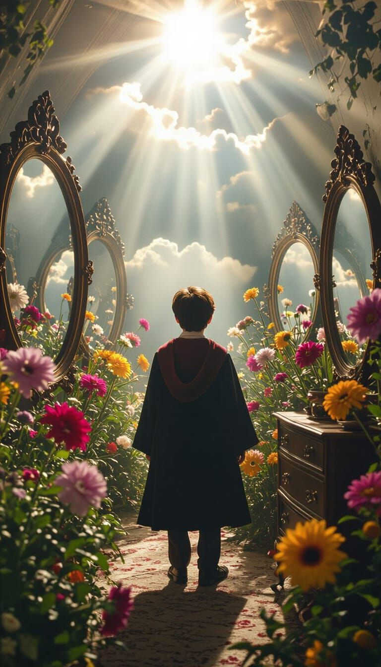 Harry Potter in Whimsical Nursery, Cinematic Film