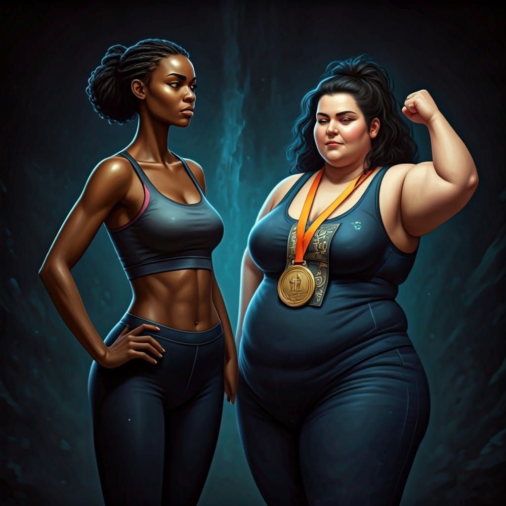 Fantastical Portrayal of Envy and Hatred in a Celebration Sc...