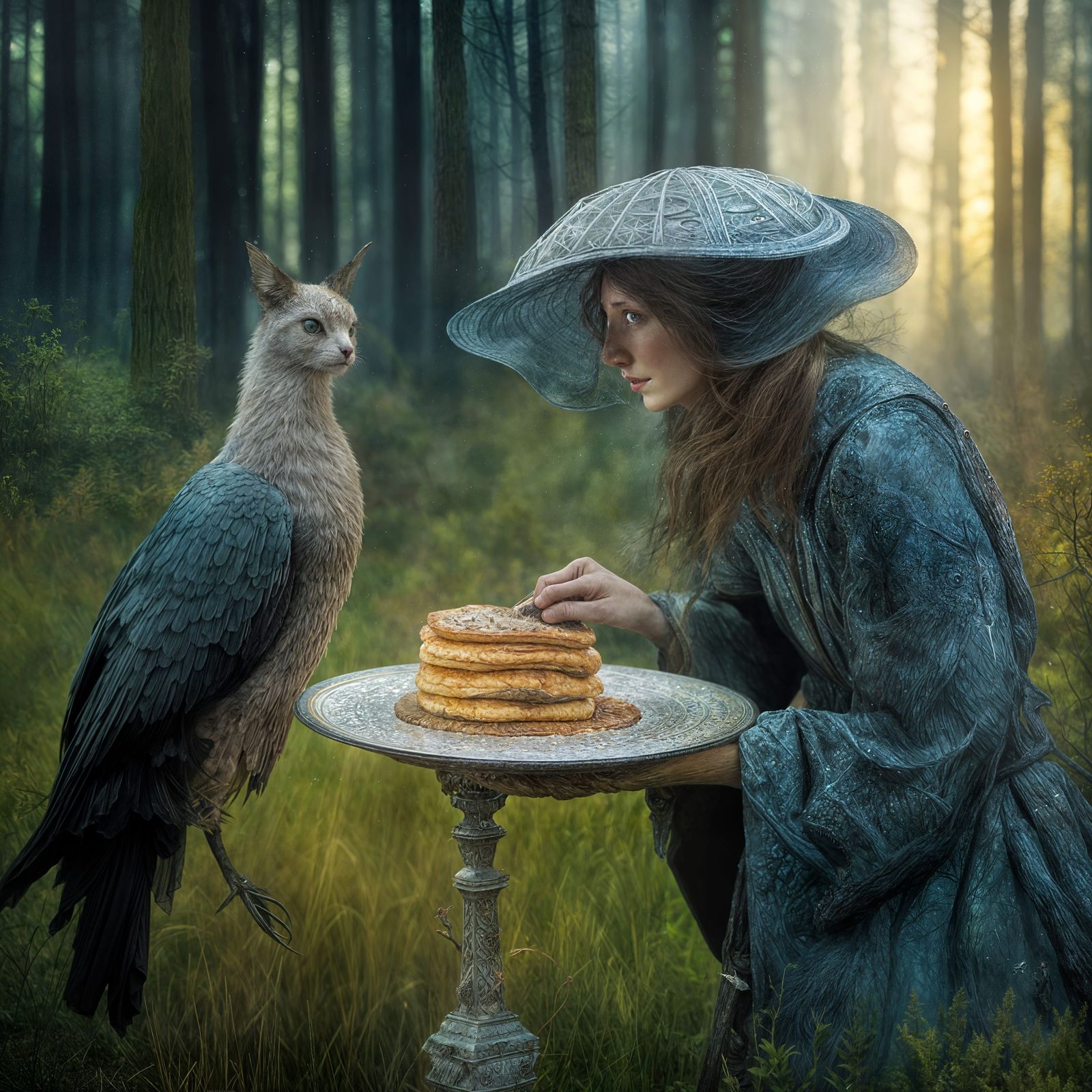 Magical Biological Forms with Dreamy Surrealism