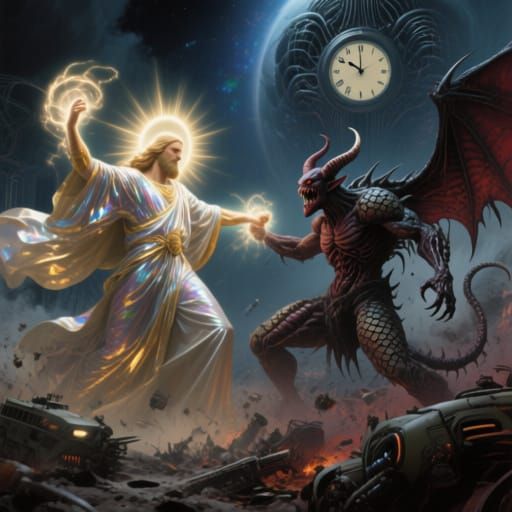 God vs Devil: Doomsday Clock Strikes in Apocalyptic World Wa...