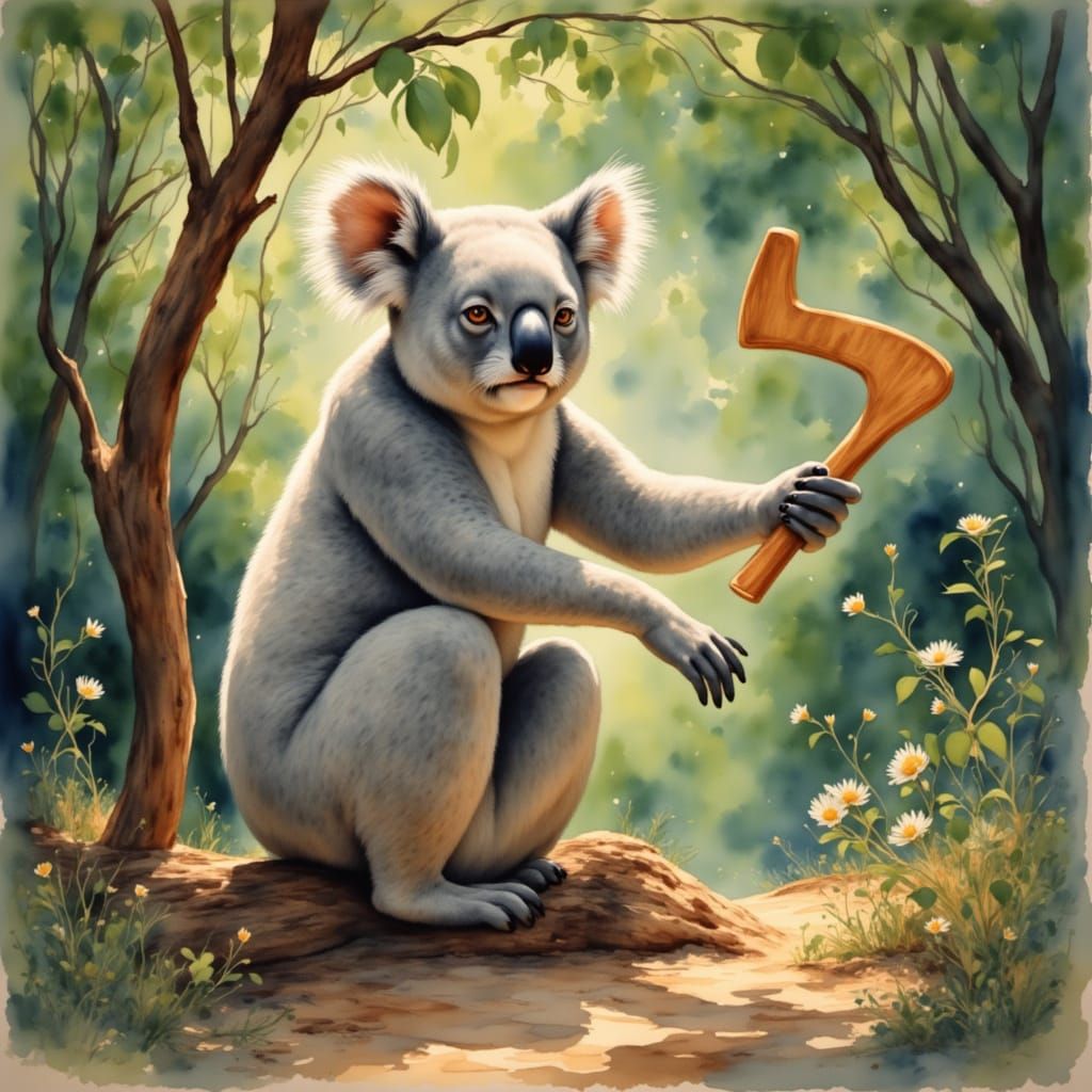 Australian Nature Personified in Literary Works