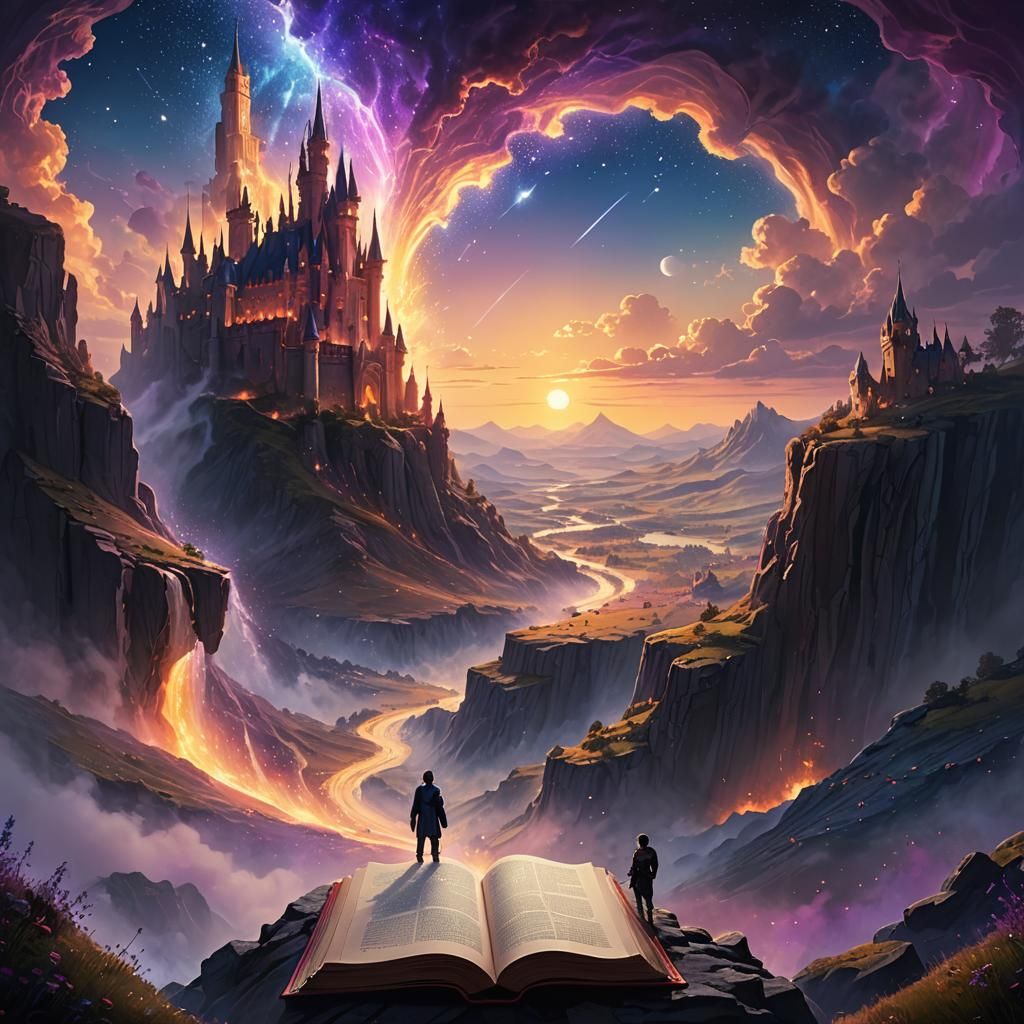 Colossal Book Opens to Fantasy World: Concept Art