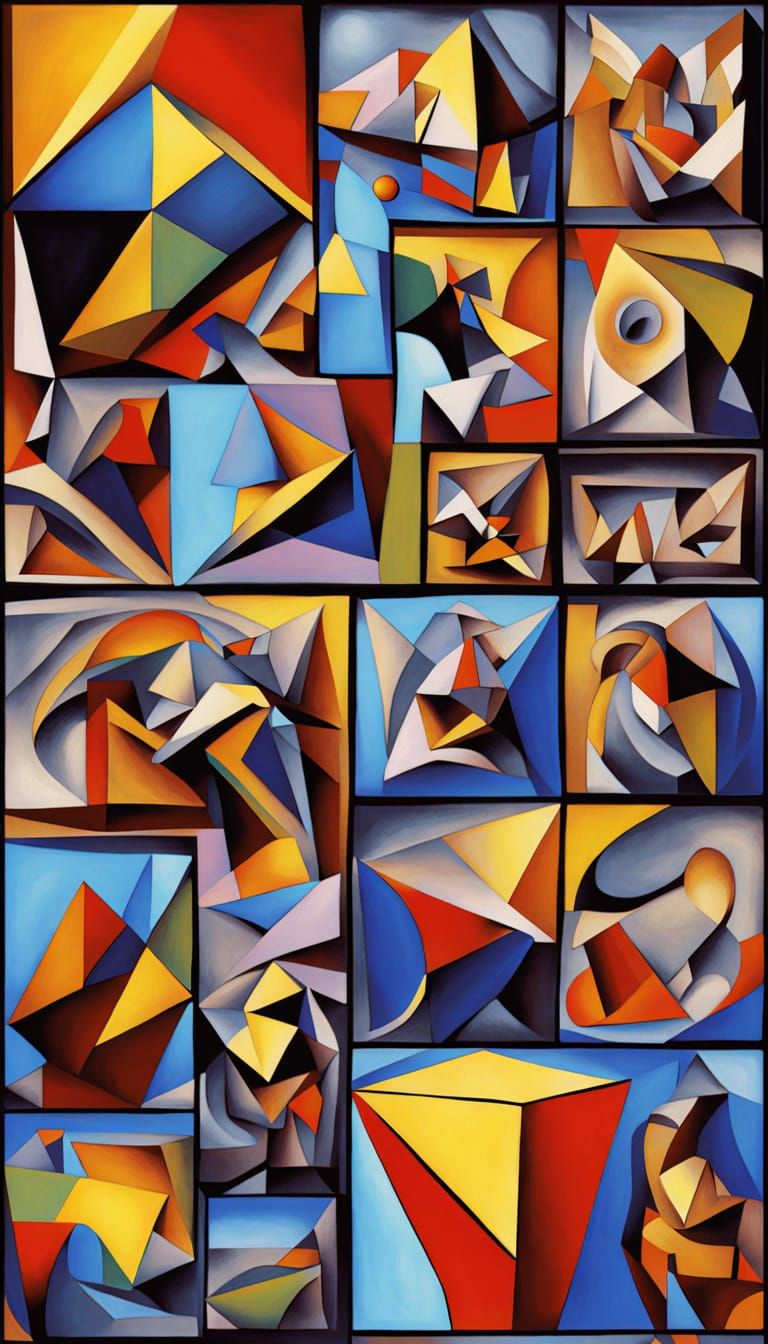 Psychedelic Neon Holographic Art of Illusion