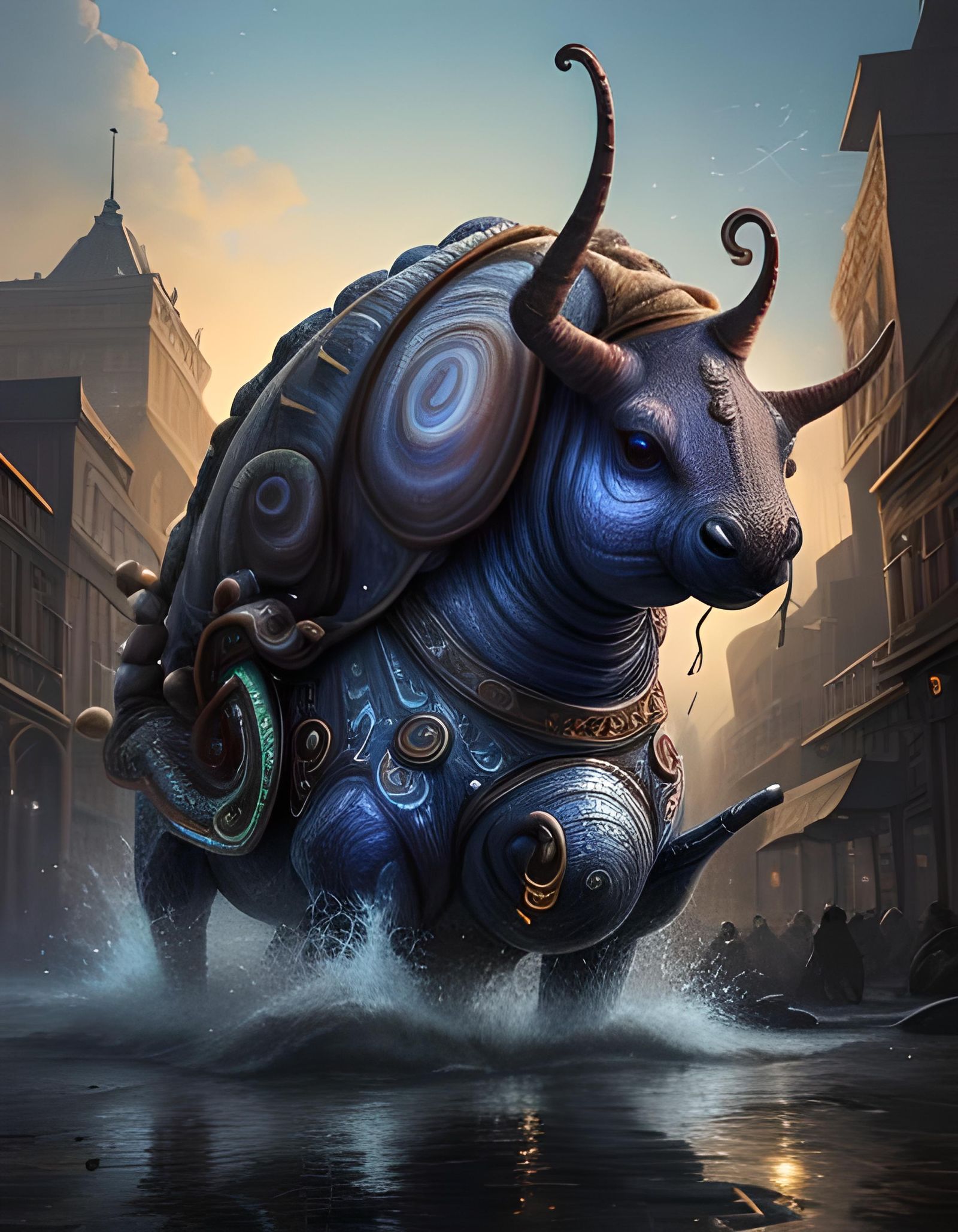 At high tide the Caulers of Slimak often rampaged through fl...