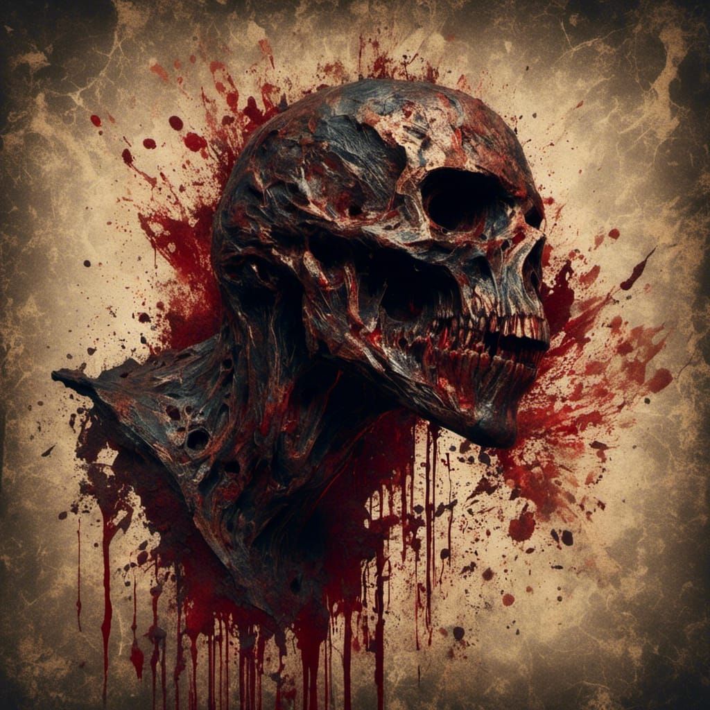 Hyperdetailed Shadow Puppets on Grungy Walls