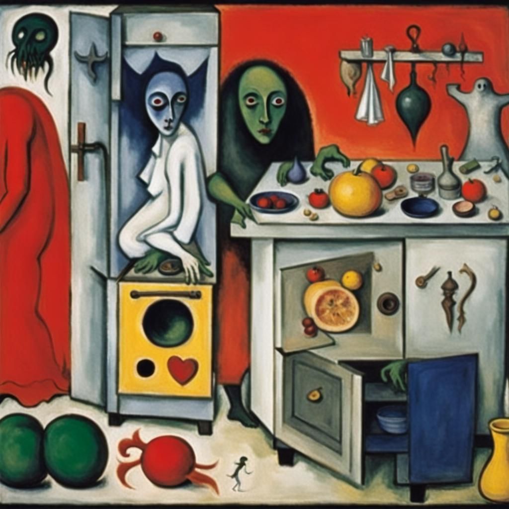 Surreal Devil's Kitchen Units Inspired by Masters