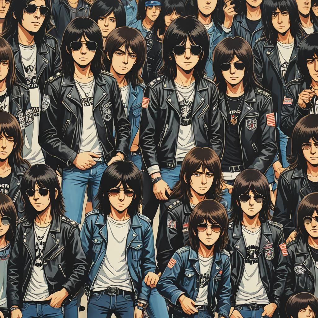 Anime Ramones: Punk Rock Reimagined