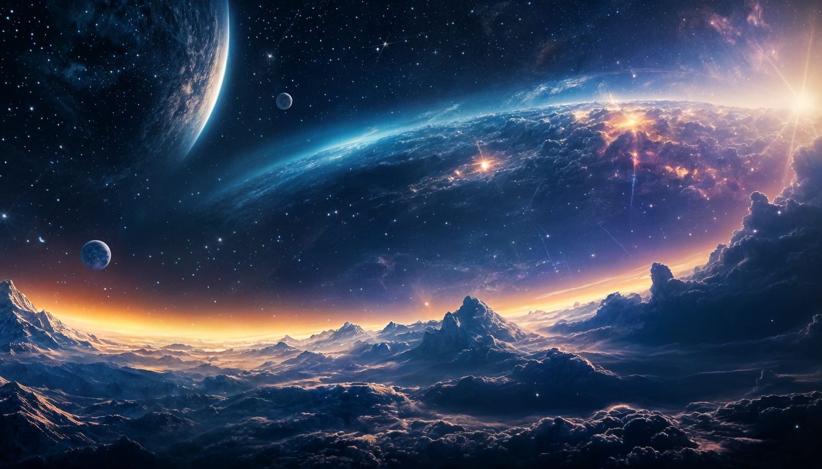 Magnificent Constellation in Deep Outer Space