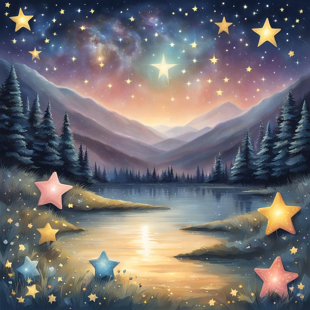 Twinkle Twinkle Little Star Illustration