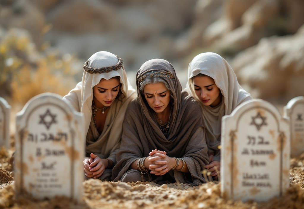 Biblical Grief: Women at Graves in 7th Century BCE