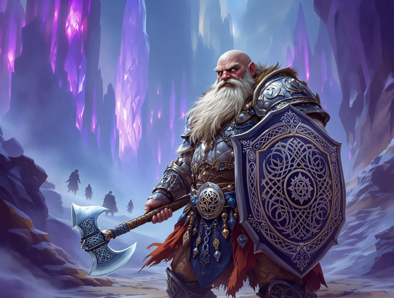 Dwarf Warrior Conquers Mystical Realms