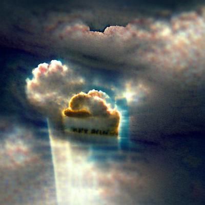 Rays of Light Through Clouds