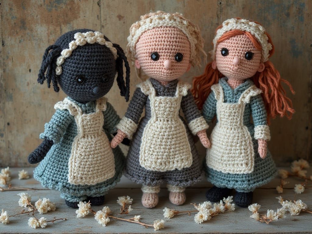 End of Days Maids Dystopian Crochet Kit