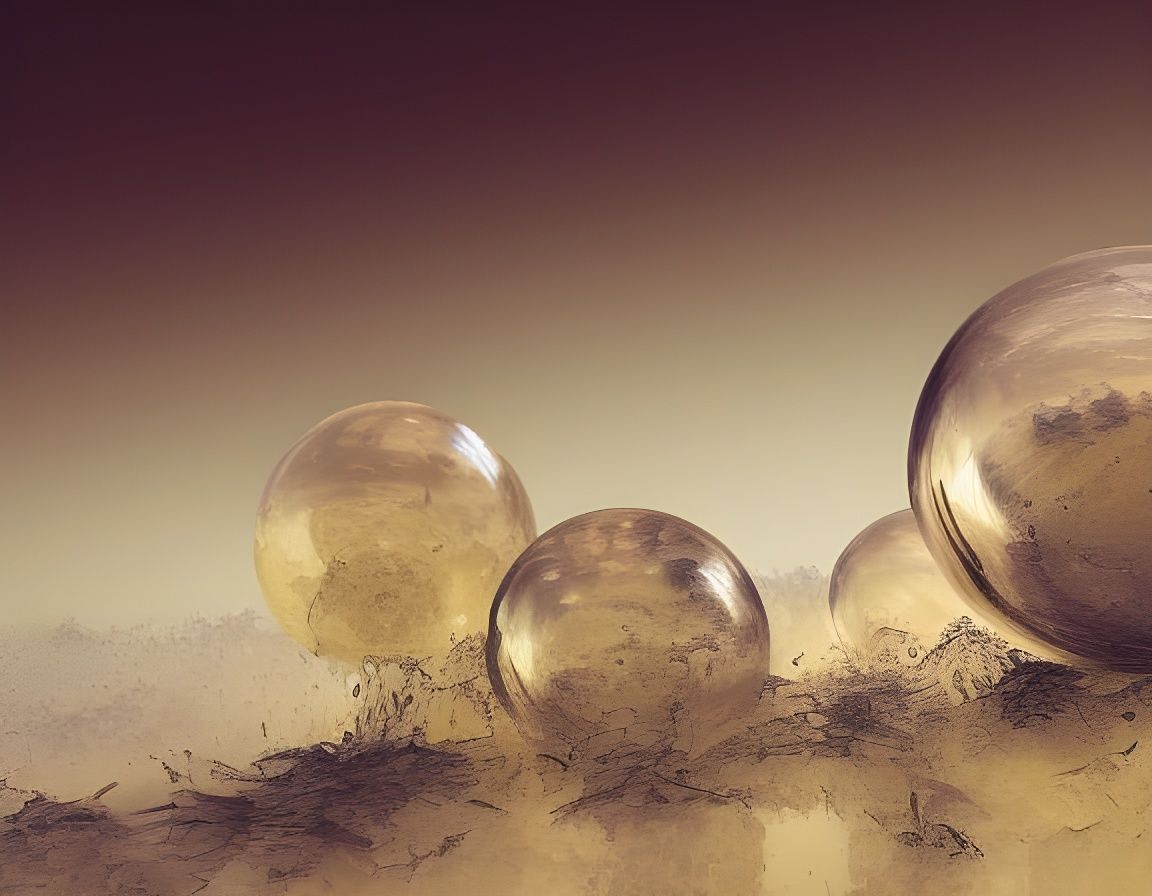 Miniature Treehouses Floating Down Waterfall