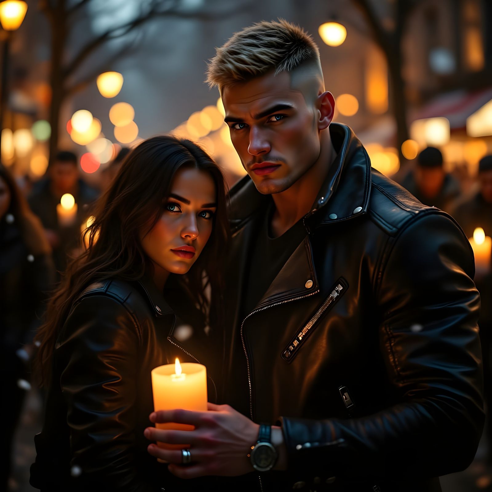 Candlelight Vigil for Free Speech Hero