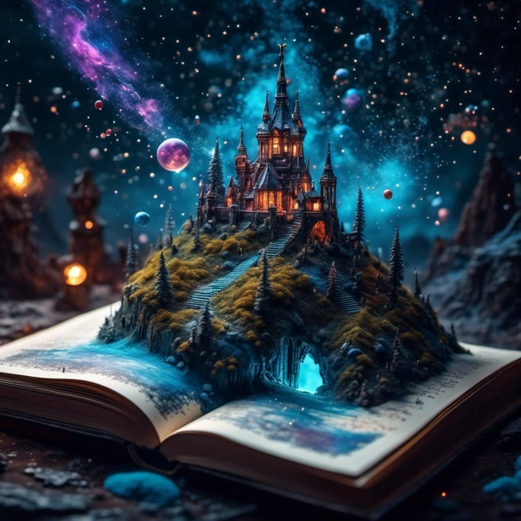 Fantasy Castle Universe Emerges From Book