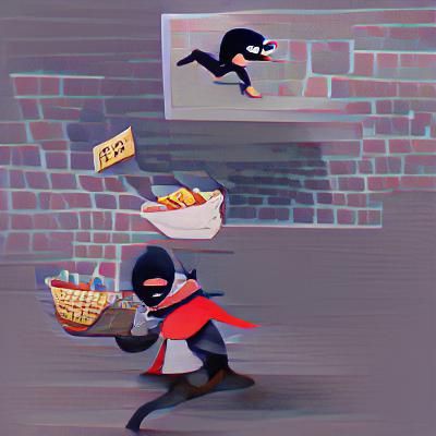 AI Interpretation of a Simple Prompt: Thief