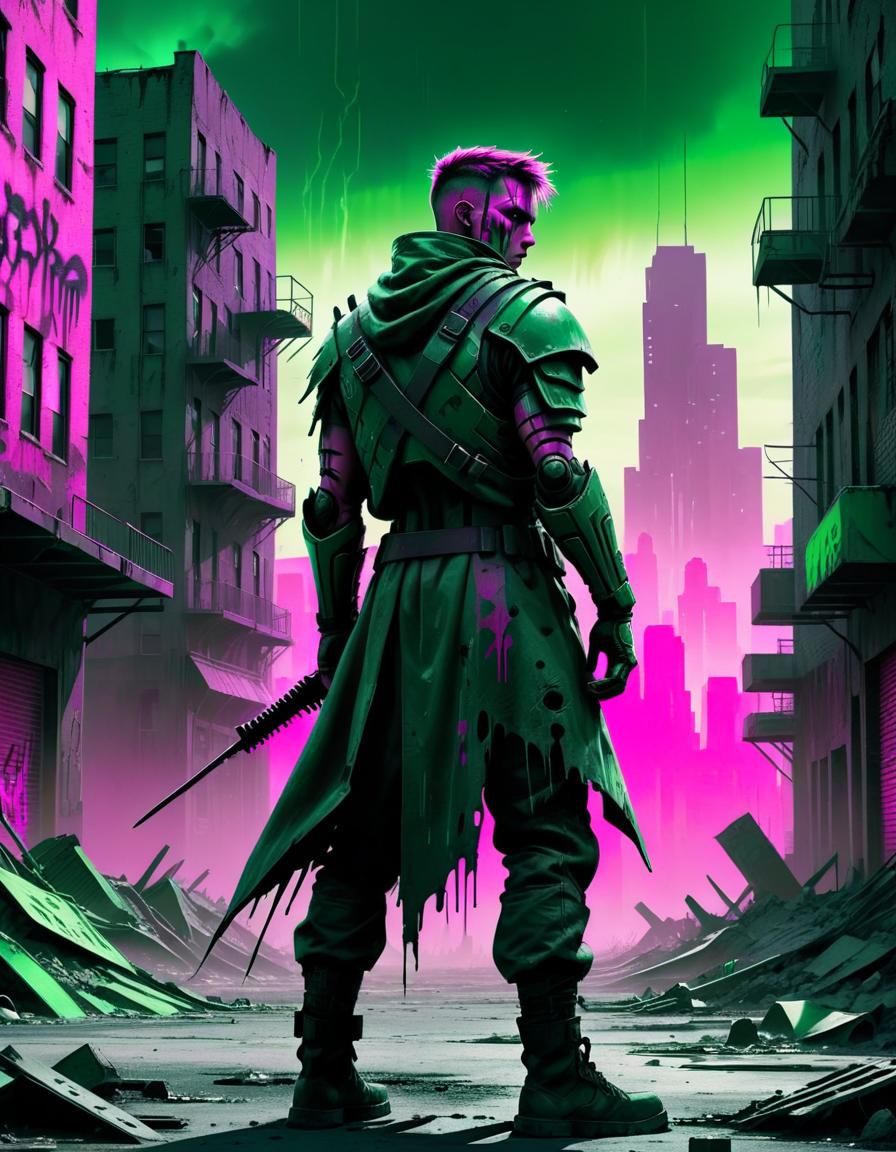 Gen-X Concept Art. A testament to the generation's warrior-b...