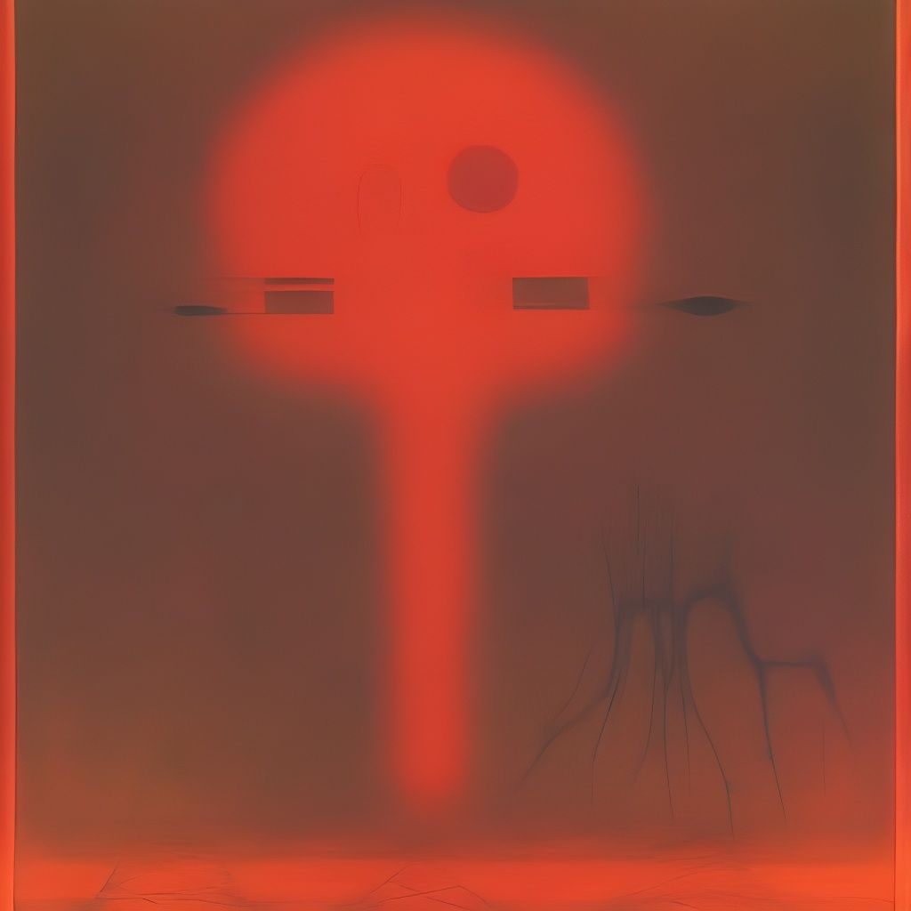 Grotesque Figures in an Abstract Expressionist Style