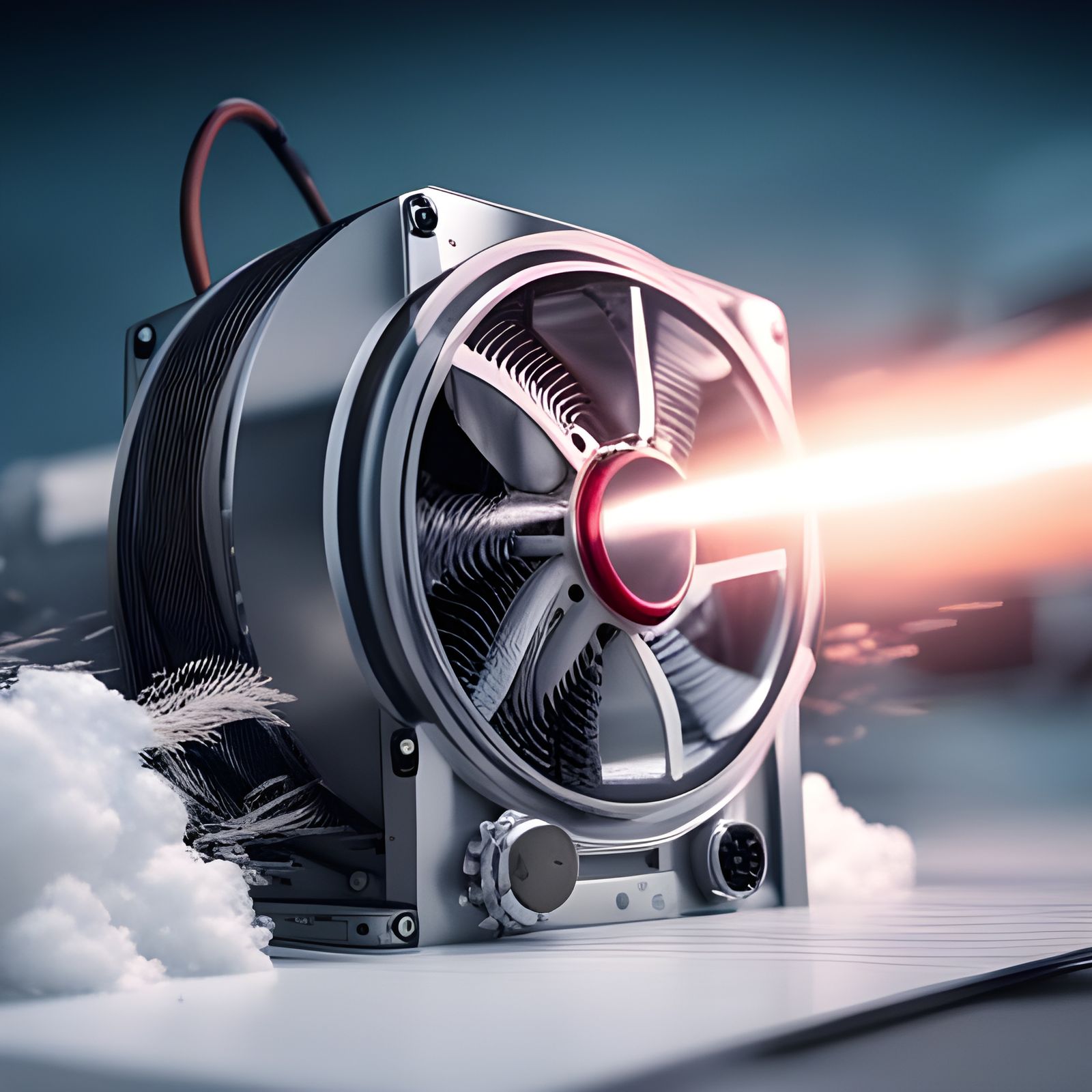 Digital/Analog Metal Extraction Machine in 8k