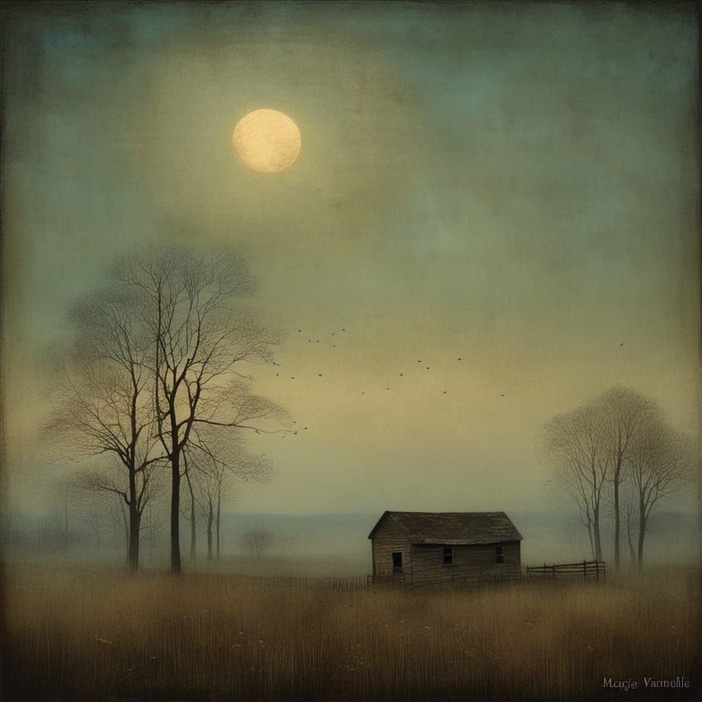 Dawn's Hope in a Fantastical Forest