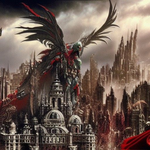 Epic Cinematic Spawn Digital Matte Painting
