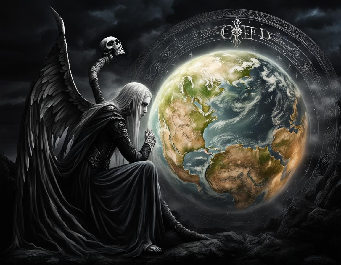 Gothic Elf: Divine Embodiment of Death