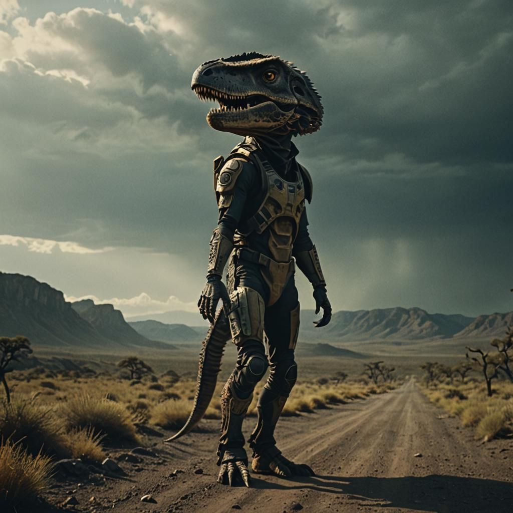 Dramatic Cinematic Film Still in 35mm