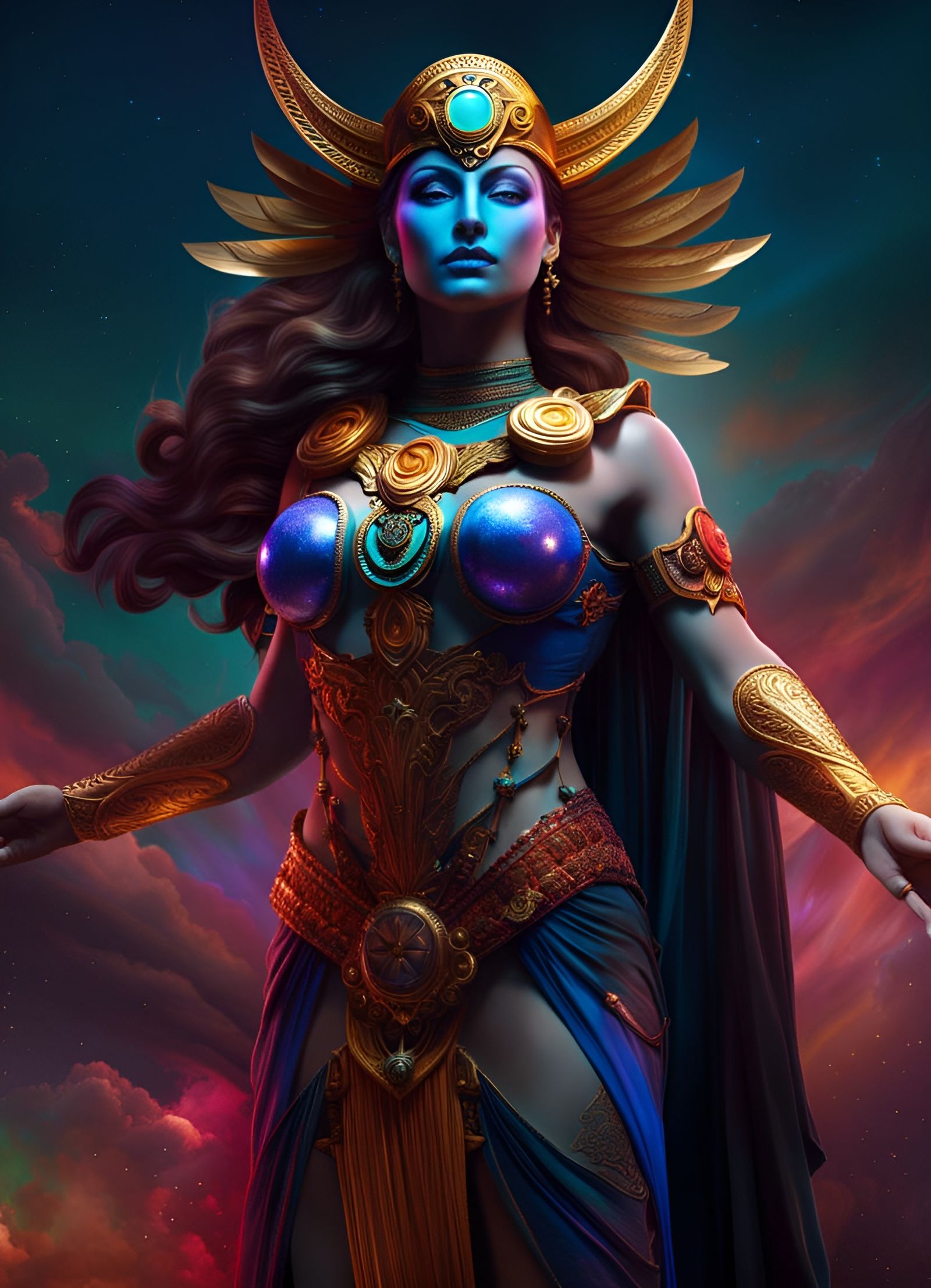 Nemesis: Beautiful Goddess of Divine Retribution