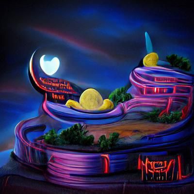 AI Image from Empty Prompt