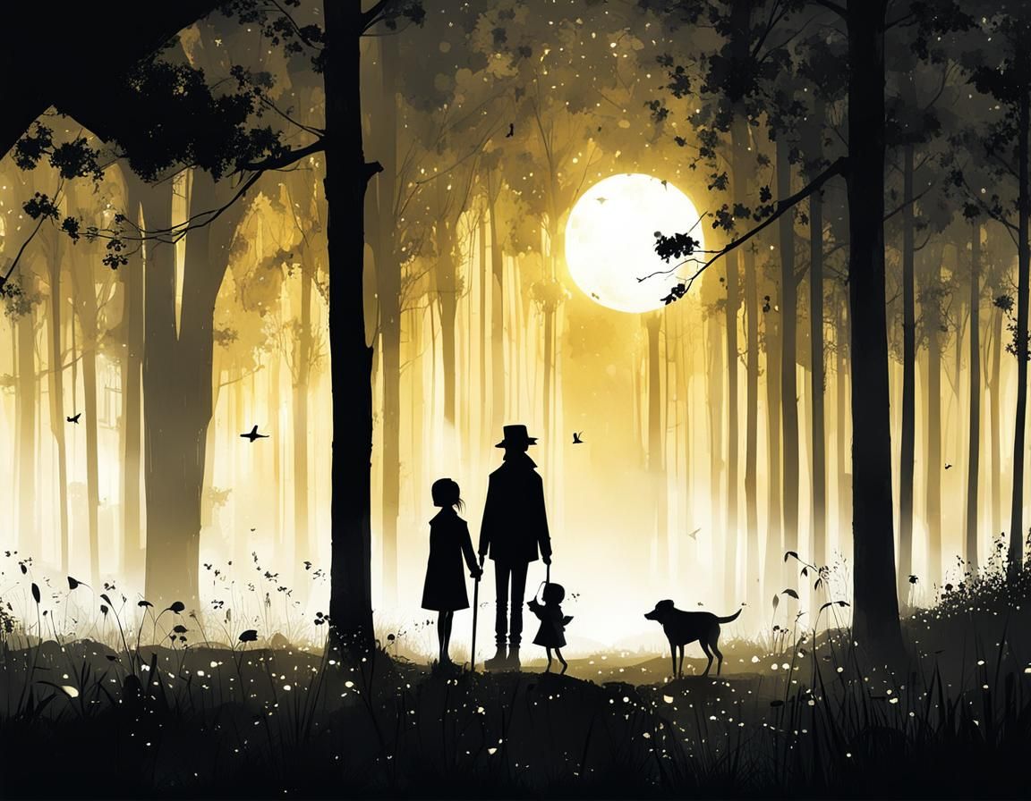 Enchanting Medieval Scenes in Mixed Media Style