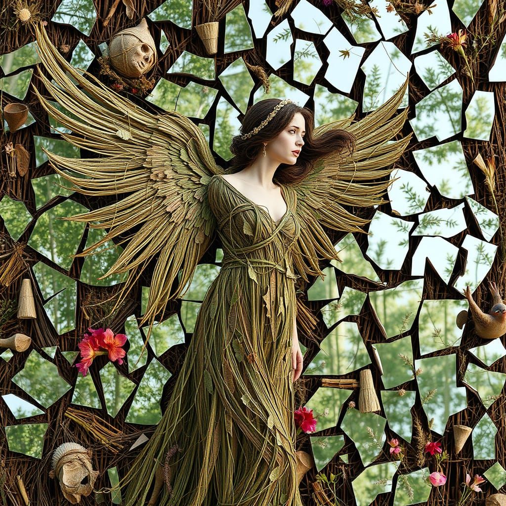 Ephemeral Land Art Blends Human Form with Nature