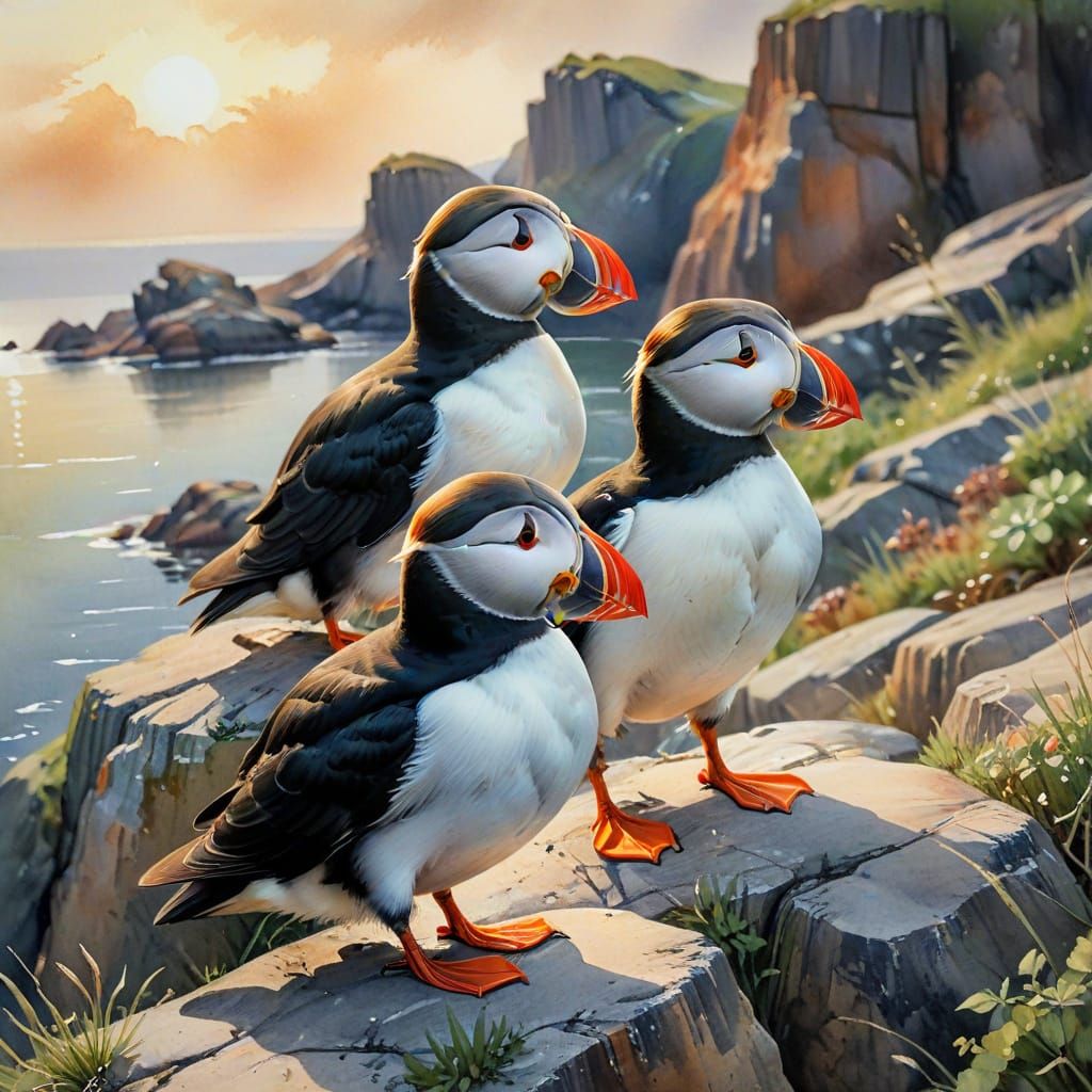 Puffins