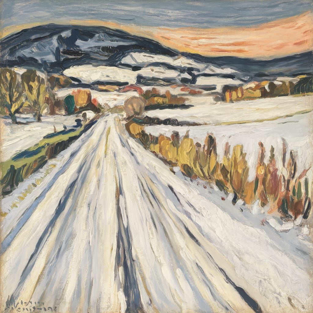 Snowmelt near Eigersburg