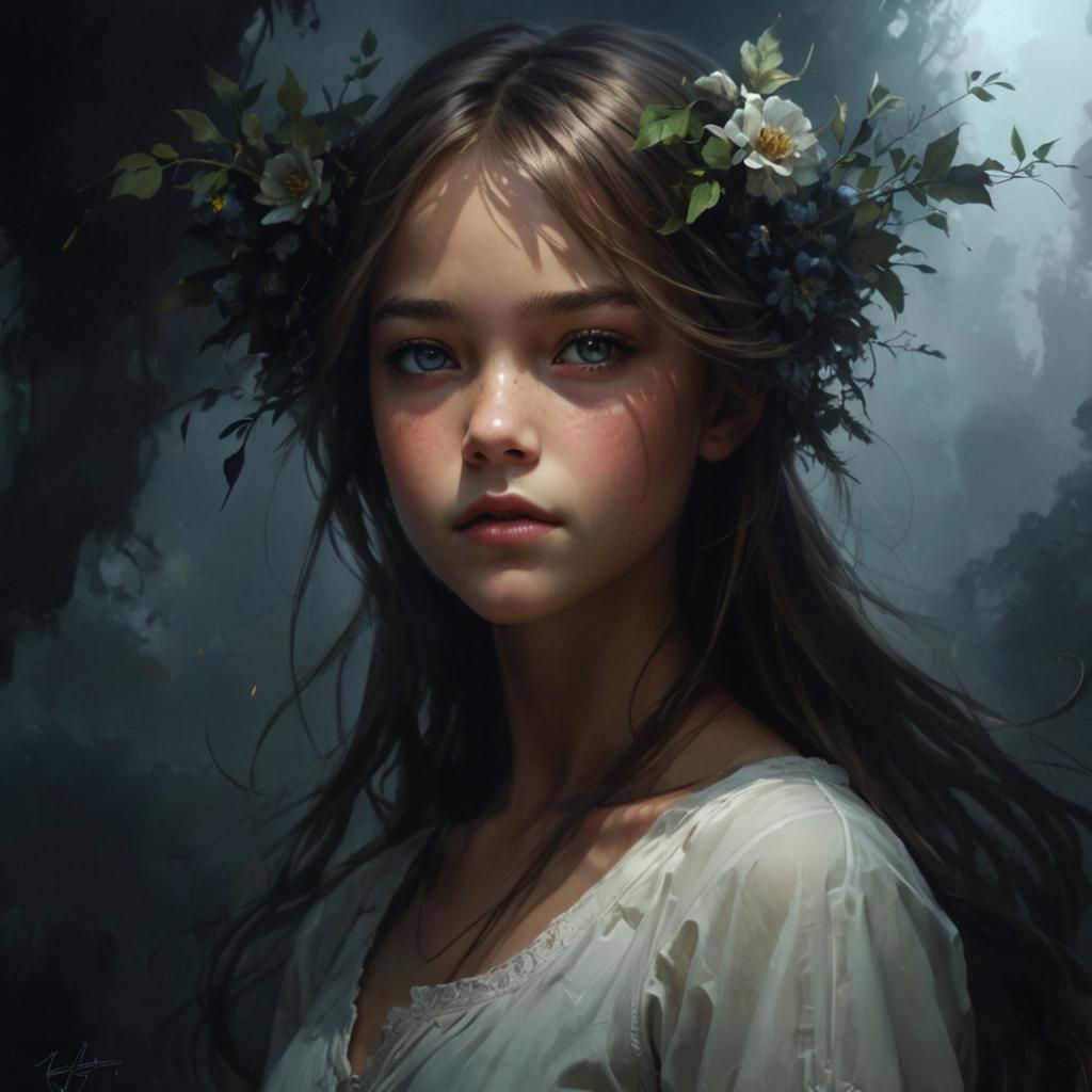 Kristina Pimenova, Hello darkness, my old friend. I’ve come ...