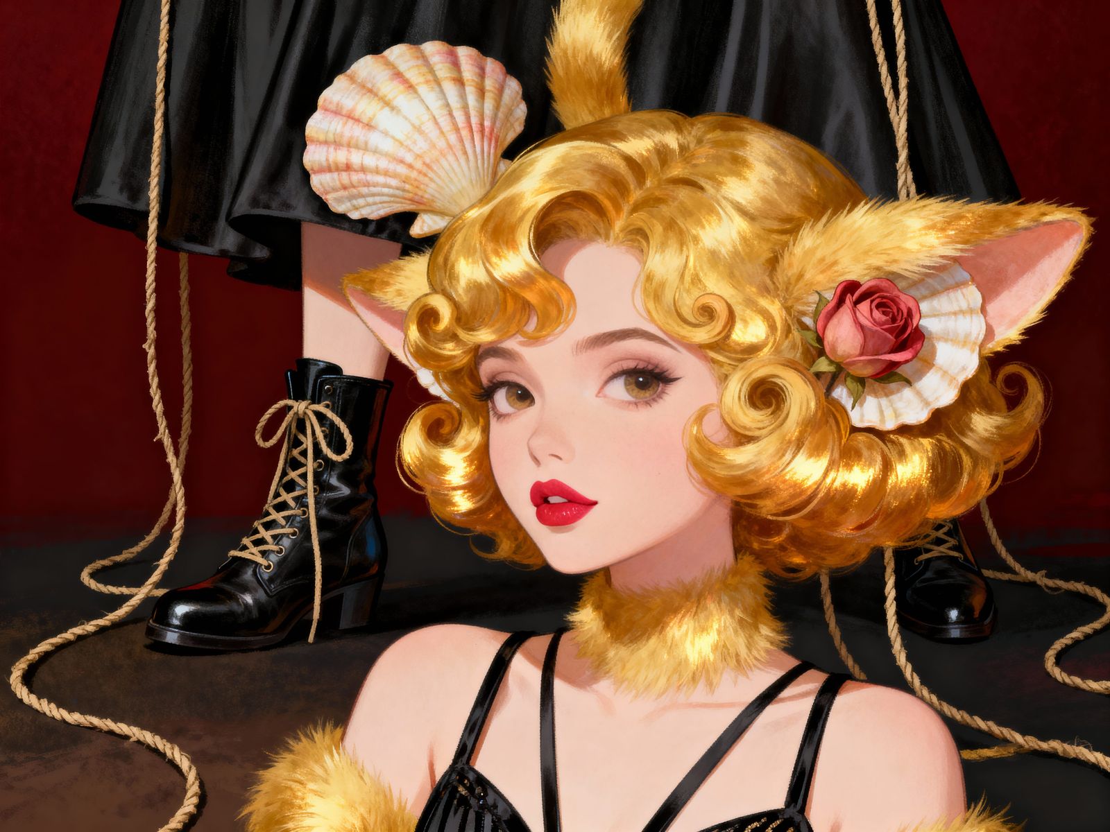 Dressed by Scott Fitzgerald Hair by Dr Seuss