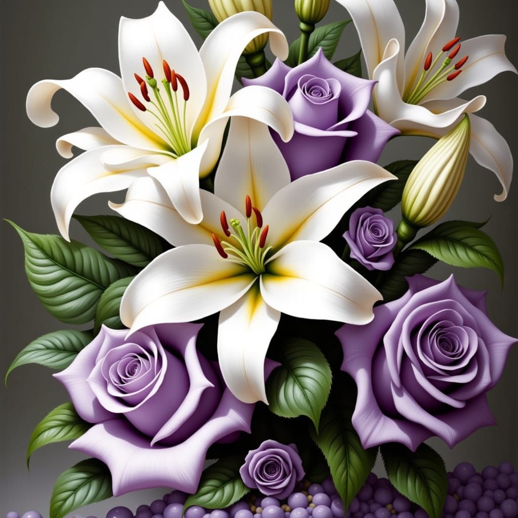 Ethereal Florals in a Haunting Aesthetic